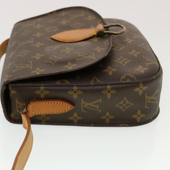 LOUIS VUITTON Monogram Saint Cloud GM Shoulder Bag M51242 LV Auth 43454 - Picture 4 of 16